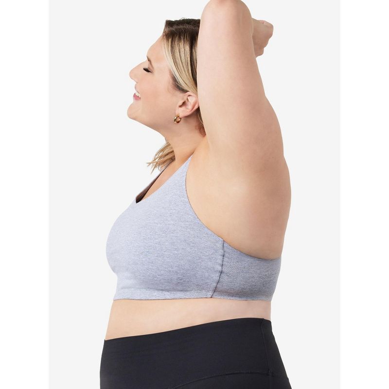 Leading Lady The Serena - Cotton Wirefree Sports Bra, 3 of 5