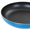 Gibson Home 2 Piece 10 inch and 8 inch Aluminum Frying Pan in Blue - 3 of 4