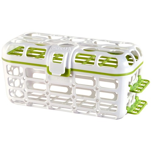 Munchkin Deluxe Dishwasher Basket, Clear