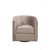 Alpine Furniture Maison Chair, 30 x 29.5 x 29.5, Light Grey - image 3 of 4