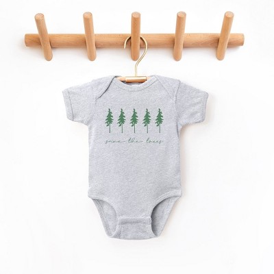 The Juniper Shop Save The Trees Baby Bodysuit