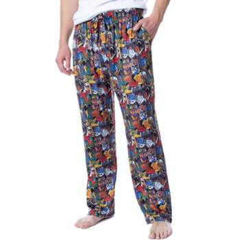 DC Comics Mens' The Suicide Squad Task Force X Sleep Pajama Pants Multicolored