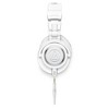 Audio-Technica ATH-M50XWH Professional Studio Monitor Headphones, White - 2 of 4