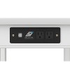 AFI Furnishings Mission Printer Stand with Charger WH - 4 of 4