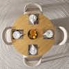 PexFix Abberton Solid Wood Kitchen Table Dining Table - 4 of 4