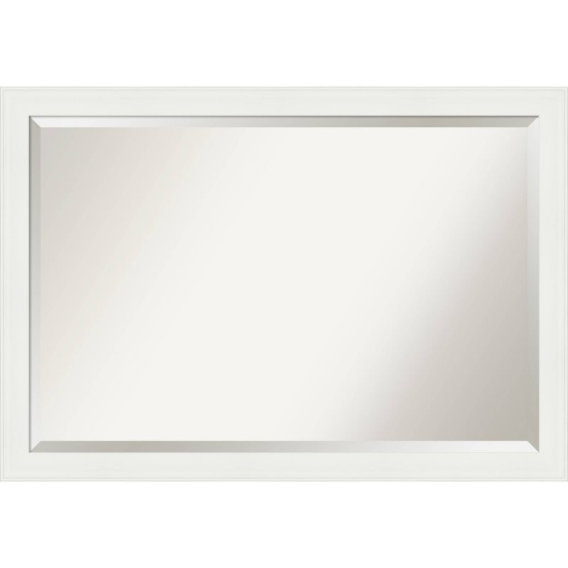 Vanity White Framed Bathroom Vanity Wall Mirror - Amanti Art, 1 of 10