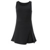 Womens Tennis Dress Crew Neck Sleeveless Golf Side Slit Pocket Athletic Dresses with Built-in Bra Shorts - 4 of 4