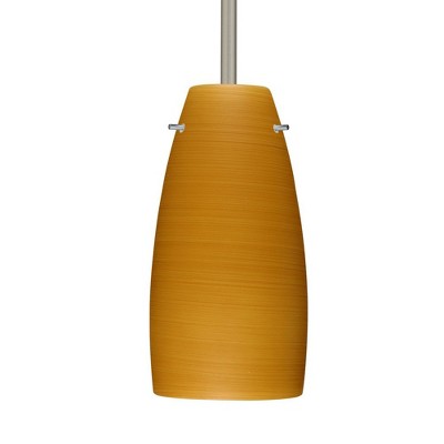 Besa Lighting Tao 10 1 - Light Pendant in  Satin Nickel