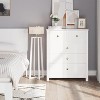 Garvee Elegant 5-Drawer Wooden Dresser – Modern Storage Unit with Metal Handles for Bedroom, Living Room, or Hallway - 4 of 4