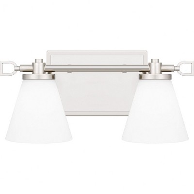 Quoizel Lighting Daniels 2 - Light Vanity in  Polished Nickel