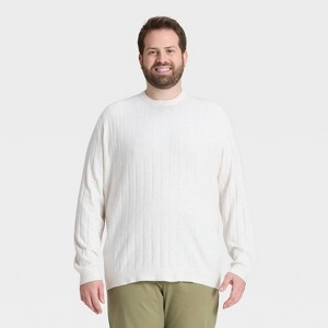 Men's Soft Knit Drop Stitch Sweater - Goodfellow & Co™ - 1 of 3