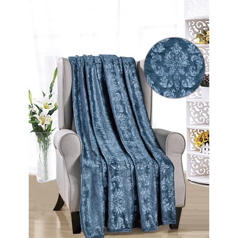 Elle decor embossed discount silky soft blanket