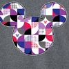 Men's - Disney - Mickey Mouse Geometric Logo Long Sleeve Graphic T-Shirt - 2 of 4