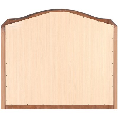 Triton 42" x 36" Arch Wood Framed Dresser Mirror