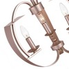 CWI Lighting Verbena 3 Light Chandelier With Pewter Finish - 4 of 4