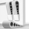 Fosmon 3 Pack Door Stopper Wedge, Slip-Resistant Rubber Door Stop with Holders for All Floor Surfaces, Non-Toxic and Odorless - Gray - 2 of 4
