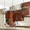 Quorum Lighting Celeste 4 - Light Chandelier in  Zinc - 2 of 4
