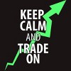 Men's Design By Humans Keep Calm And Trade On By MadderTees T-Shirt - 2 of 2