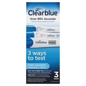 Clearblue Triple Assurance Pregnancy Tests - 3ct - 1 of 4