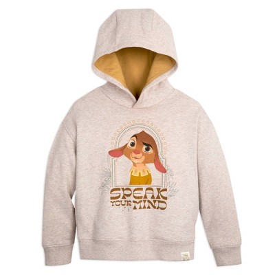 Girls' Disney Mickey Mouse & Friends Nature Dreamy Pullover Sweatshirt -  Cream Xl : Target