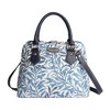 Signare USA William Morris Willow Bough Blue Convertible Top Handle Handbag - 3 of 4