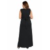 24seven Comfort Apparel Women's Plus Sleeveless Maxi Dress - image 3 of 4