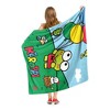 Sanrio Keroppi Fly Away Frog Silk Touch Throw Blanket 50x60 Inches - 4 of 4