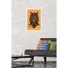 Trends International Rachel Caldwell - Warrior Owl On Orange Framed Wall Poster Prints - 2 of 4
