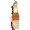 Old World Christmas Glass Blown Ornament for Christmas Tree, Family of 3 Stockings - 2 of 4