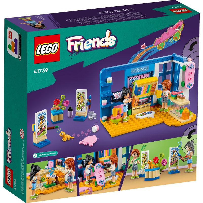 LEGO Friends Liann&#39;s Room Mini-Doll &#38; Toy Pet Playset 41739, 5 of 8