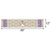Big Dot of Happiness Hippity Hoppity - Petite Easter Bunny Easter Party Paper Table Runner - 12 x 60 inches - 3 of 4
