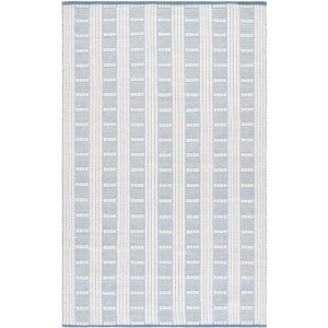 Vermont VRM951 Flatweave Indoor Accent Rug - Blue/Ivory - 3'x5' - Safavieh - 1 of 4