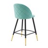 Modway Cordial Performance Velvet Dining Counter Stools - 4 of 4
