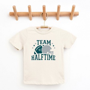 The Juniper Shop Team Halftime Distressed - Green Toddler Short Sleeve Tee - 1 of 3