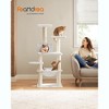 Feandrea WoodyWonders Cat Tree, Cat Tower for Indoor Cats, 54.3-Inch Multi-Level Cat Condo, Scratching Posts, Hammock, Removable, Washable Cushions - 2 of 4