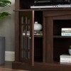 TV Media Stand For TV Up To 65" Traditional Media Entertainment Center Console Table With Open And Closed Storage Space - 4 of 4
