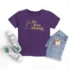 The Juniper Shop Lil Boo Thang Youth Short Sleeve Tee - L - Purple - 4 of 4