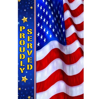 Home & Garden " Troops Memorial Garden Flag America Custom Decor  -  Flags