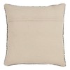 Saro Lifestyle Geo Print Tassel Pillow - Down Filled, 18" Square, Multi - 2 of 2