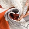 Anna-Kaci Women's Large Floral Print Square Ring Scarf with Soft Silky Fabric Lightweight Versatile Fashion Accessory - 3 of 4