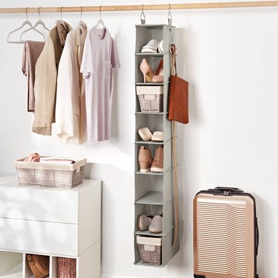 8 Shelf Hanging Fabric Shoe Organizer - Brightroom&#8482;