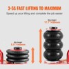 VEVOR Air Jack, 3 Ton/6600 lbs Triple Bag Air Jack, Airbag Jack with Six Steel Pipes, Lift up to 17.7 inch/450 mm, 3-5 s Fast Lifting Pneumatic Jack - 4 of 4