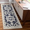 COZONY Medallion Floral Area Rug, Vintage Textured Non Slip Carpet for Living Room Bedroom Kitchen Office - 3 of 4