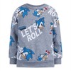 SEGA Sonic the Hedgehog Boys 2 Piece Sweatshirt and Pant Sets for Toddlers and Kids - Size 7 - 2 of 4