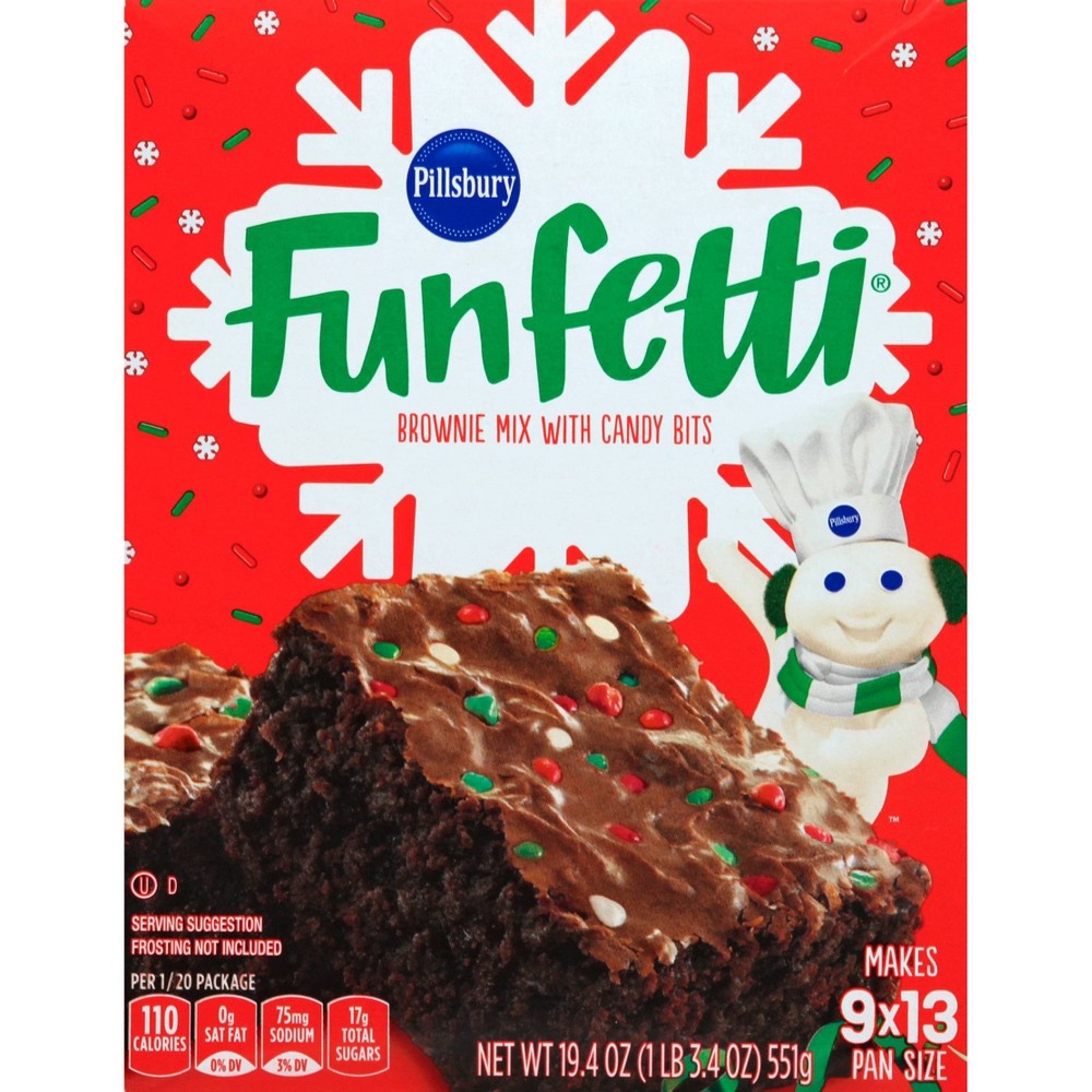 UPC 013300552193 product image for Pillsbury Funfetti Chocolate Fudge Brownie Mix - 19.4oz | upcitemdb.com