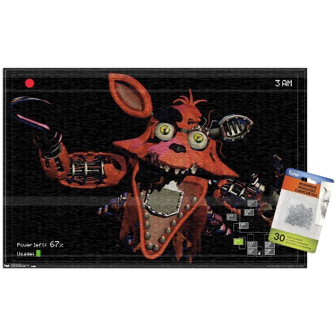 Trends International Five Nights At Freddy's Movie - Foxy One Sheet  Unframed Wall Poster Prints : Target