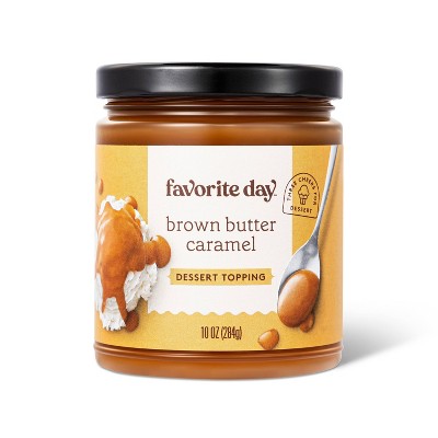Brown Butter Caramel Dessert Topping - 10oz - Favorite Day™