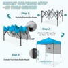 EAGLE PEAK 6'x4'Instant Pop Up Canopy with Adjustable Sun Wall - 4 of 4