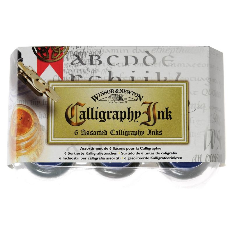 Calligraphy Ink Intro Set 6ct - Winsor and Newton, 2 of 5