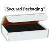 Hamilco Black Colored Cardstock Thick paper - with Envelopes - Flat 5 x 7" Heavy Weight 80 lb -100 Pack - 4 of 4